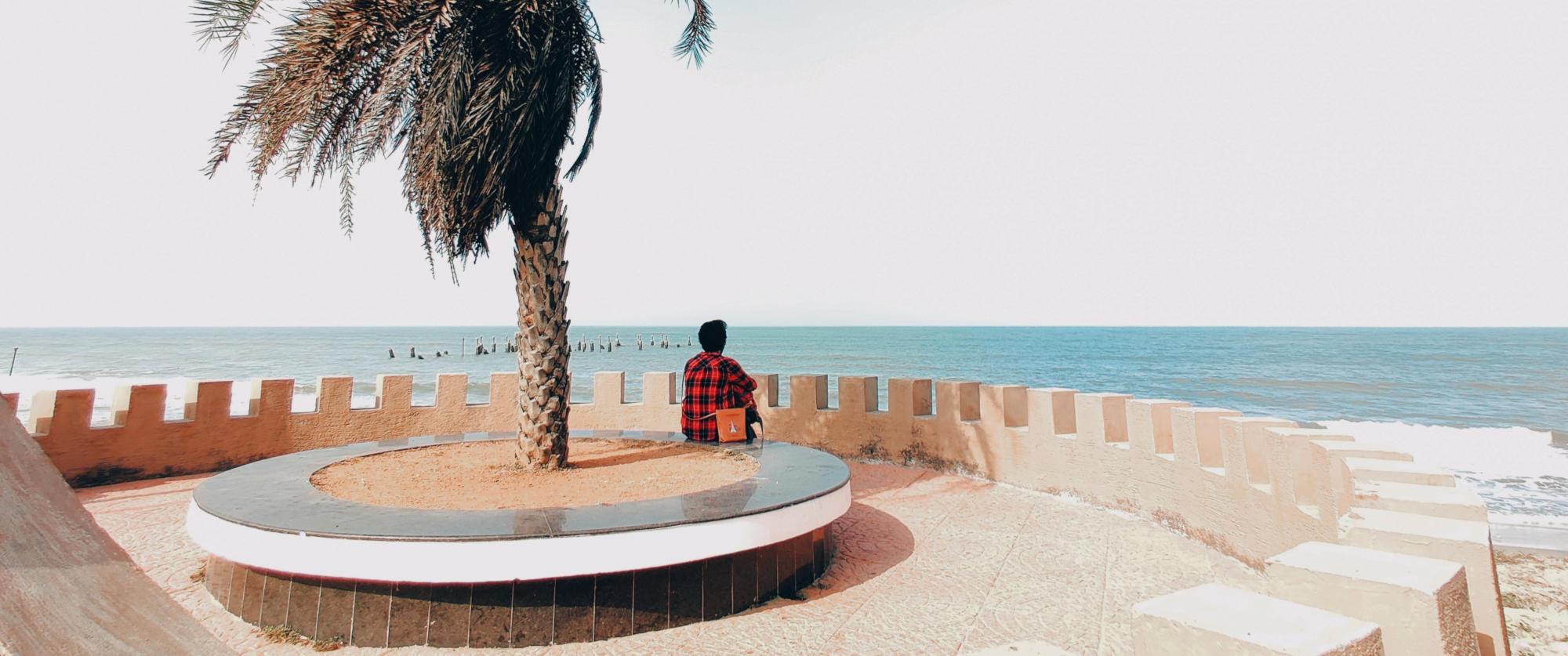 Calm view of the sea